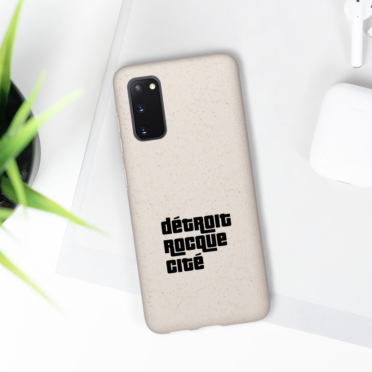 'Détroit Rocque Cité' Phone Cases (1970s Font) | Android & iPhone