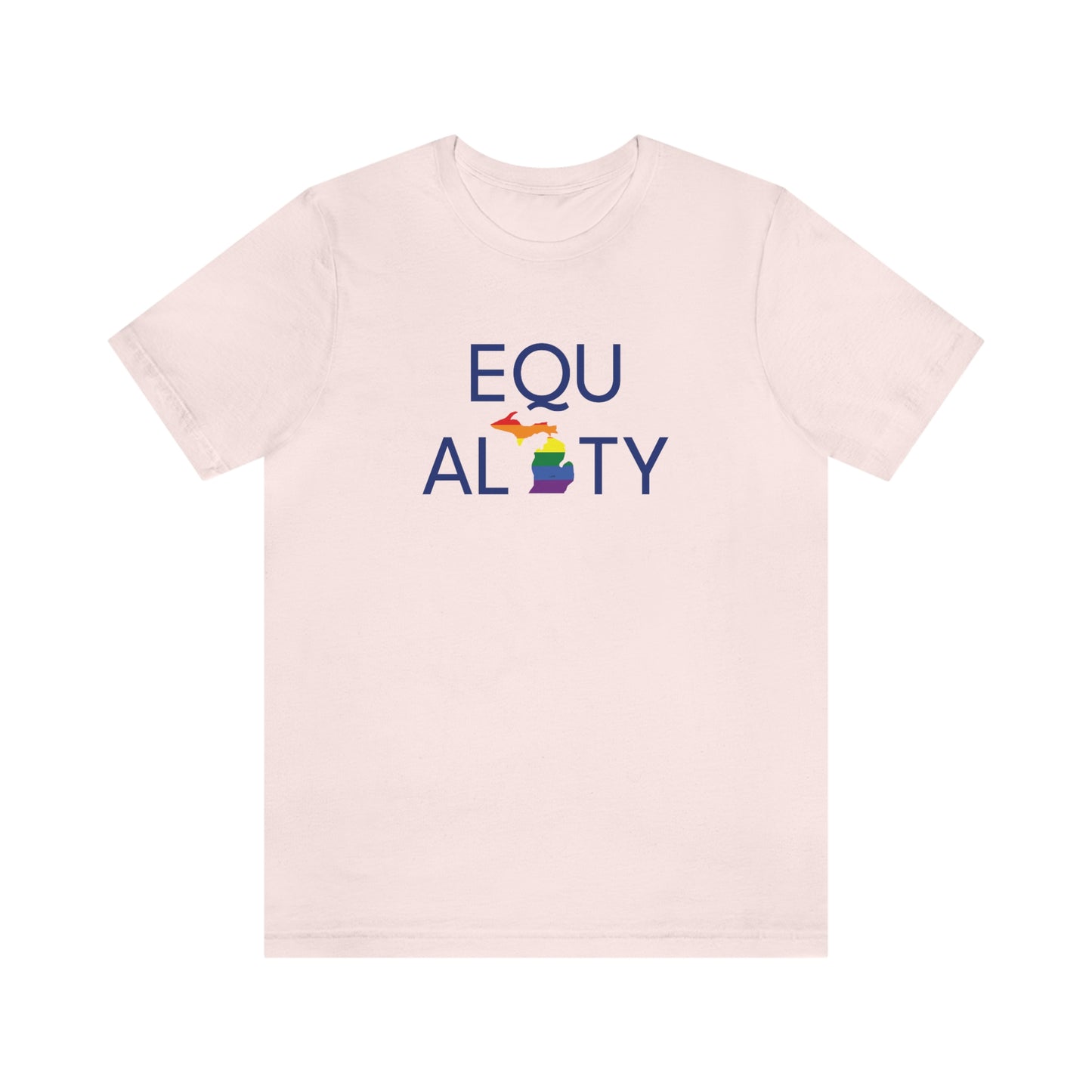 'Equality' Michigan LGBTQ Pride T-Shirt | Unisex Standard Cut