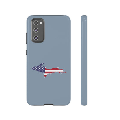 Michigan Upper Peninsula Tough Phone Case (B-24 Liberator w/ UP USA Flag Outline) | Samsung & Pixel Android