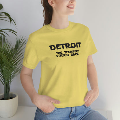 'Detroit the D'Empire Strikes Back' T-Shirt (1970s Sci-Fi Parody) | Unisex Standard Fit