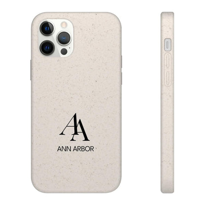 'AA Ann Arbor' Phone Cases (Luxury Goods Parody) | Android & iPhone - Circumspice Michigan