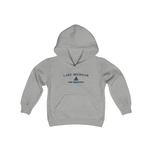 'Lake Michigan The Greatest' Hoodie | Unisex Youth