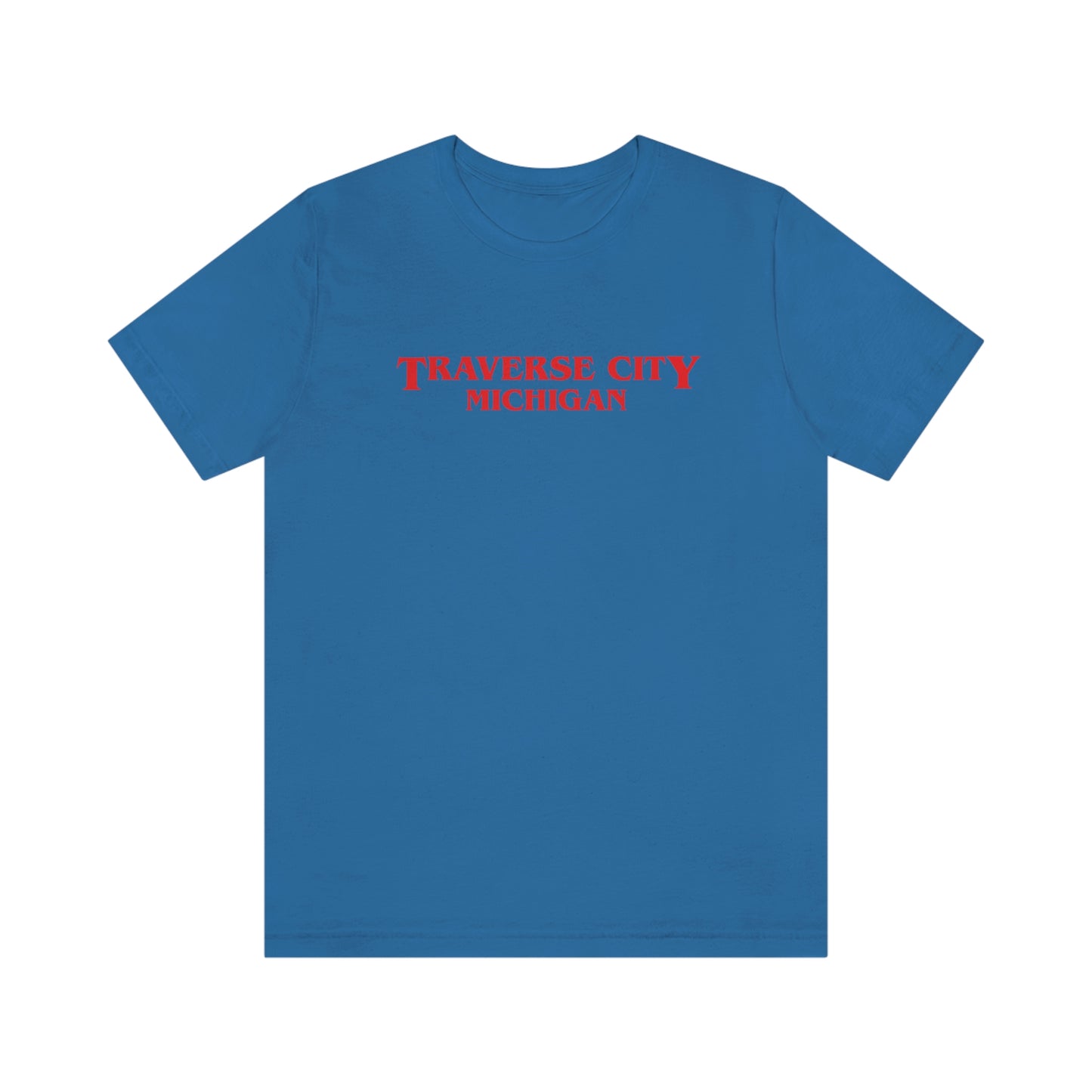 'Traverse City Michigan' ' T-Shirt (1980s Drama Parody) | Unisex Standard Fit