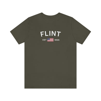 'Flint EST 1855' T-Shirt | Unisex Standard Fit