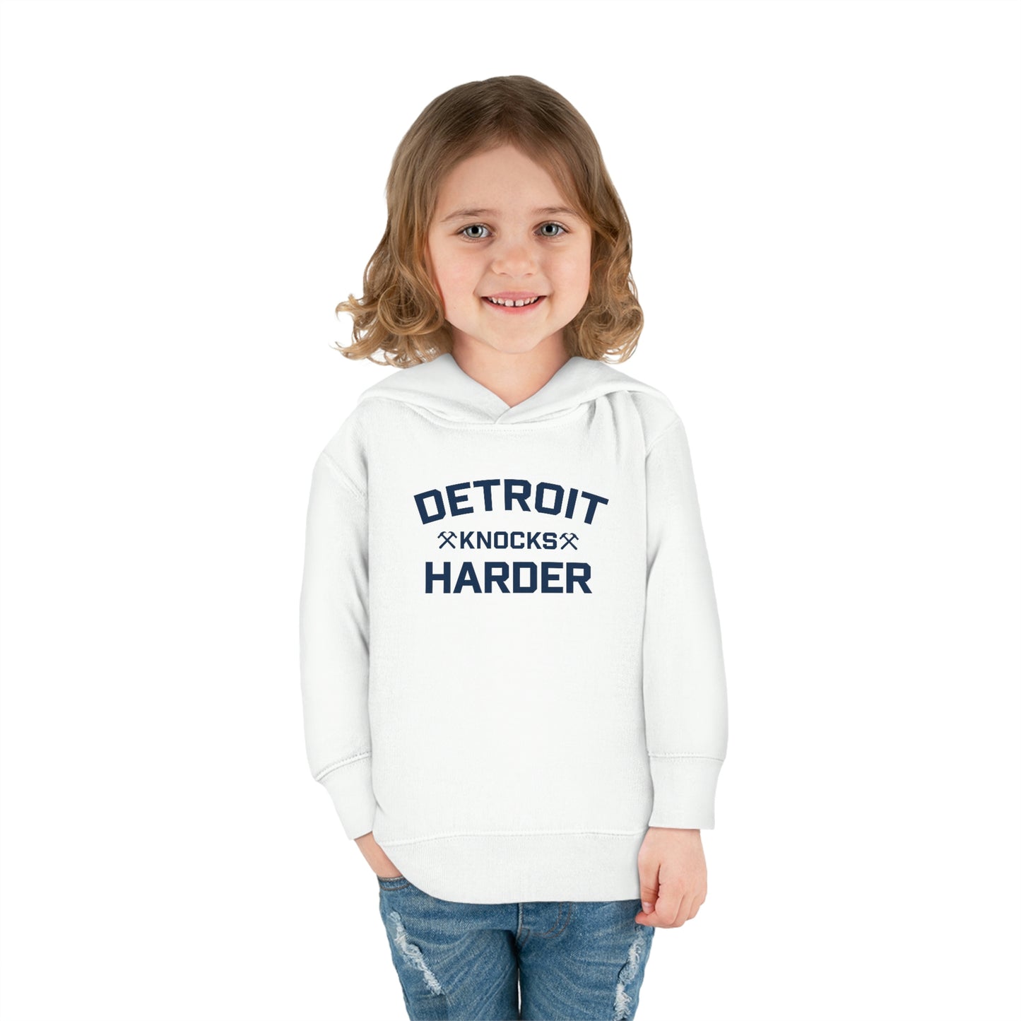 'Detroit Knocks Harder' Hoodie | Unisex Toddler