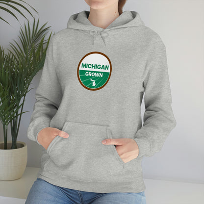 'Michigan Grown' Hoodie (Agricultural Certification Parody) | Unisex Standard