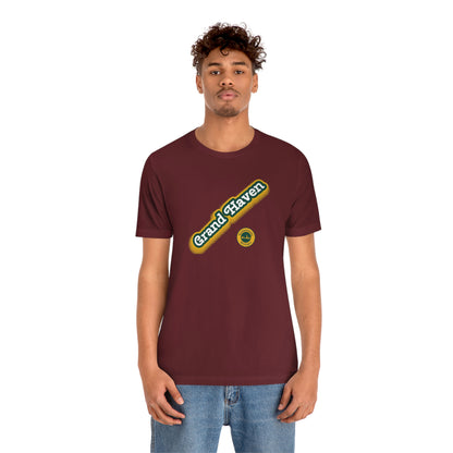 'Grand Haven - Authentically Michigan' Parody T-Shirt | Unisex Standard Fit