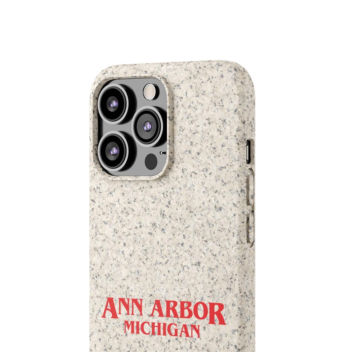 'Ann Arbor Michigan' Phone Cases (1980s Drama Parody) | Android & iPhone - Circumspice Michigan