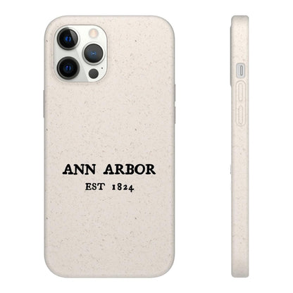 'Ann Arbor EST 1824' Phone Cases | Android & iPhone - Circumspice Michigan