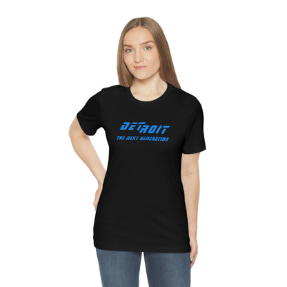 Detroit the Next Generation' T-Shirt (1990s Sci-Fi Parody) | Unisex Standard Fit