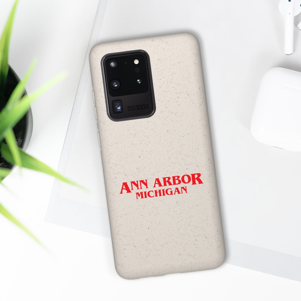 'Ann Arbor Michigan' Phone Cases (1980s Drama Parody) | Android & iPhone