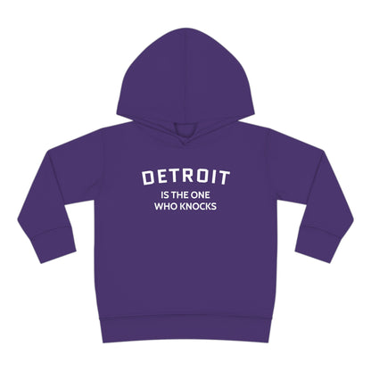 'Detroit is the One Who Knocks' Hoodie | Unisex Toddler