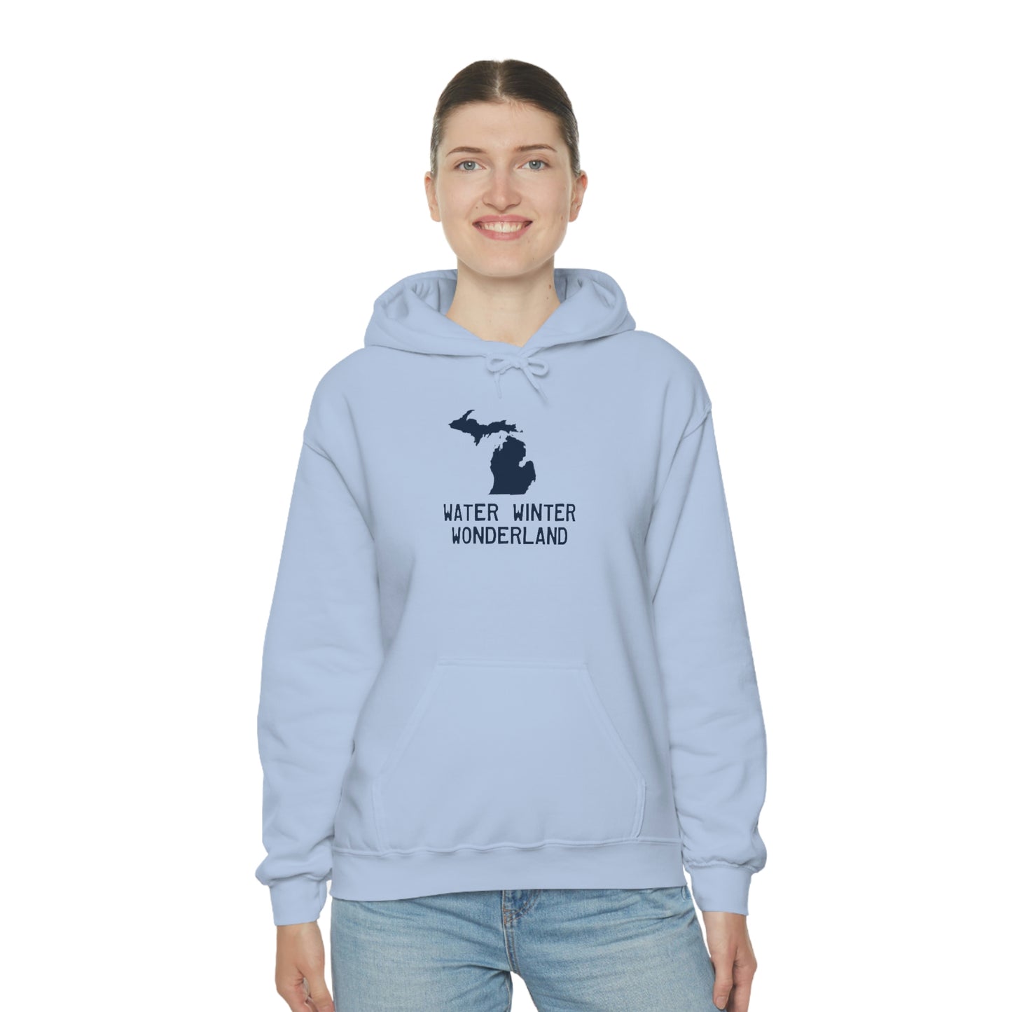 Michigan 'Water Winter Wonderland' Hoodie | Unisex Standard