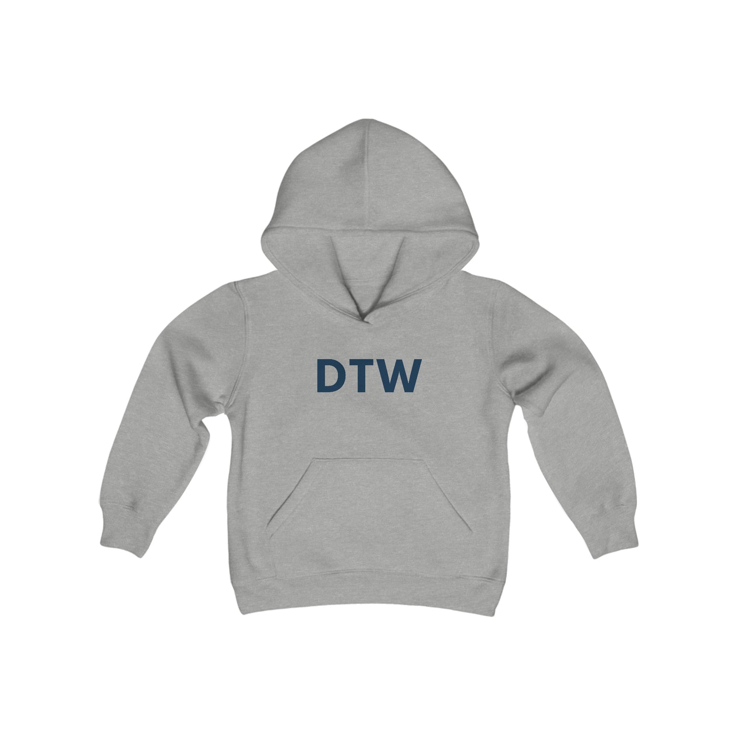 Detroit 'DTW' Hoodie  | Unisex Youth