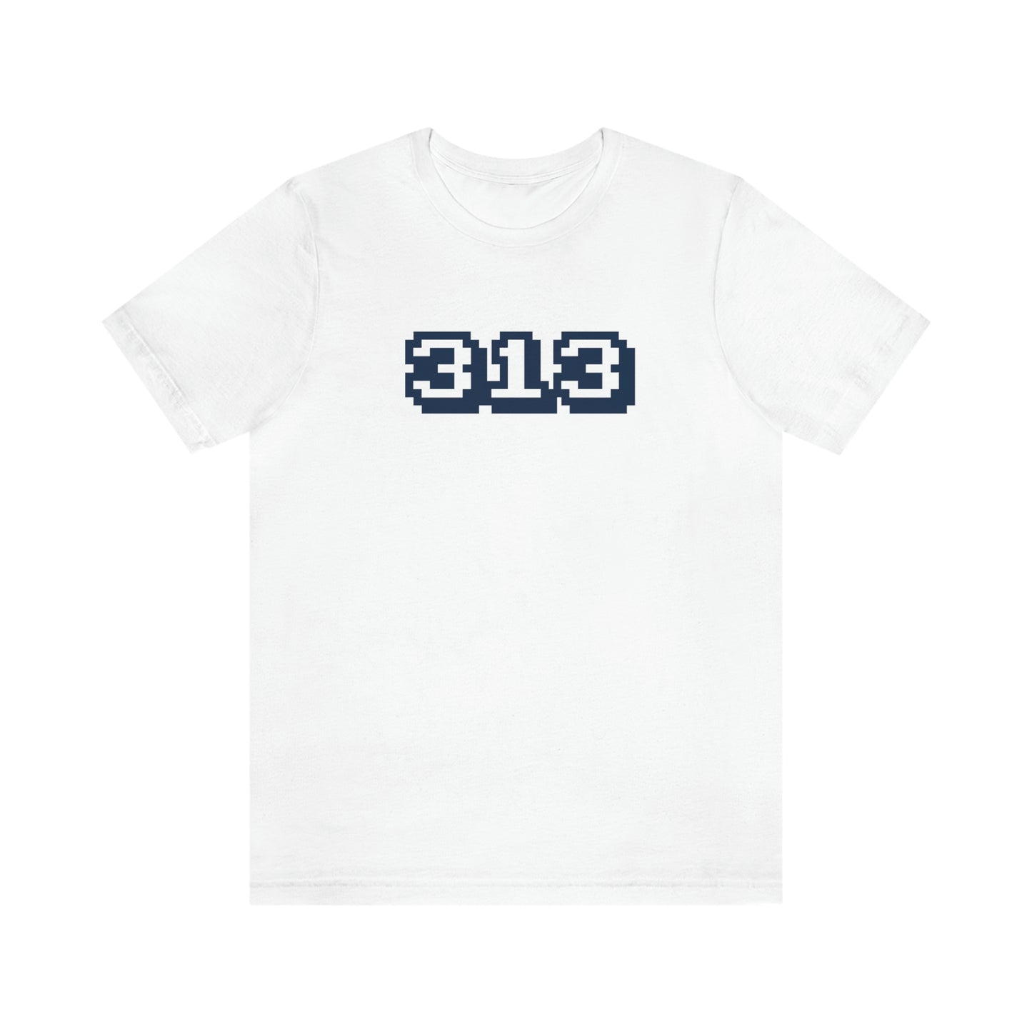 Detroit '313' T-Shirt (Arcade Font) | Unisex Standard Fit