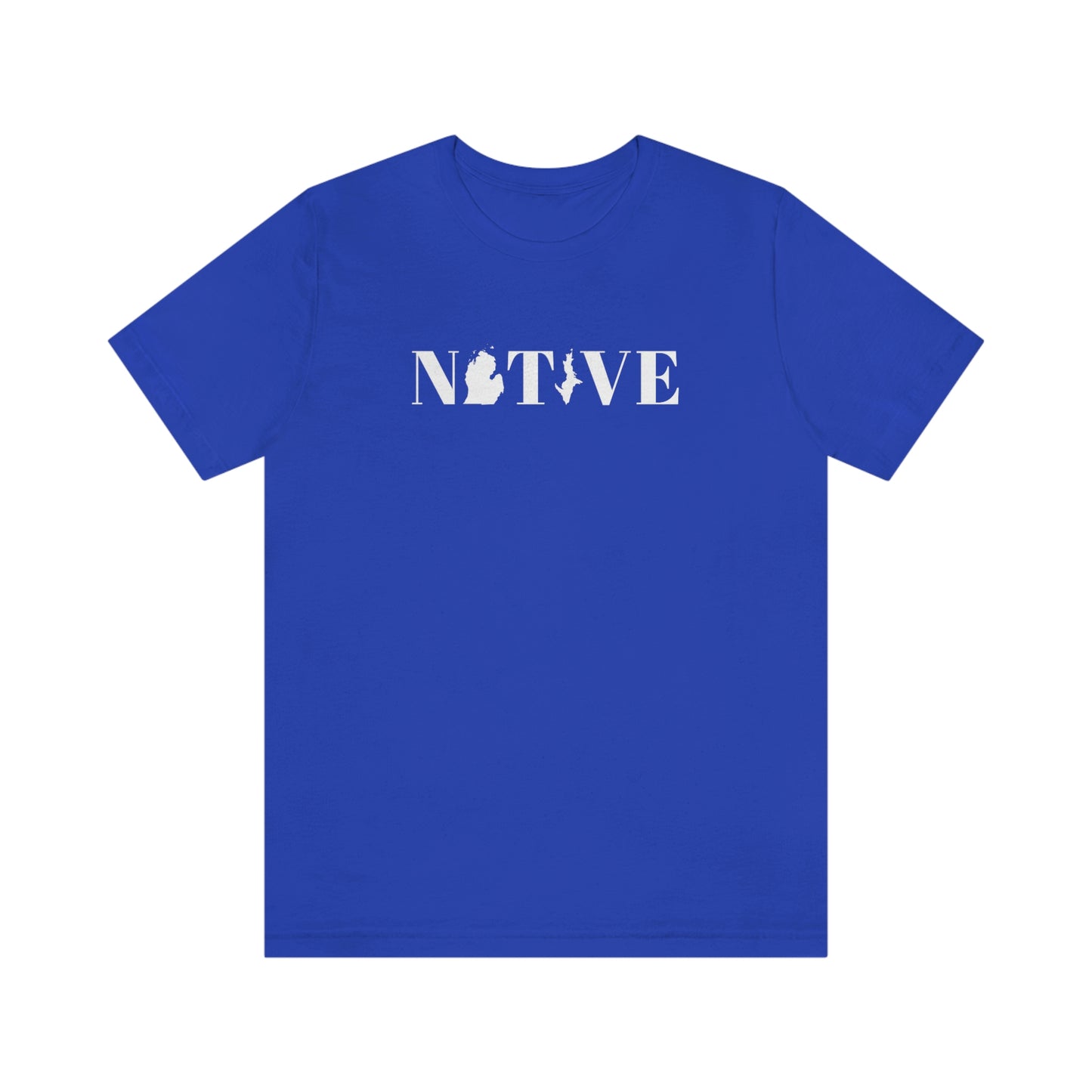 Michigan 'Native' T-Shirt (Didone Font) | Unisex Standard Fit