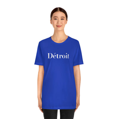 'Détroit' T-Shirt (Didot Font) | Unisex Standard Fit