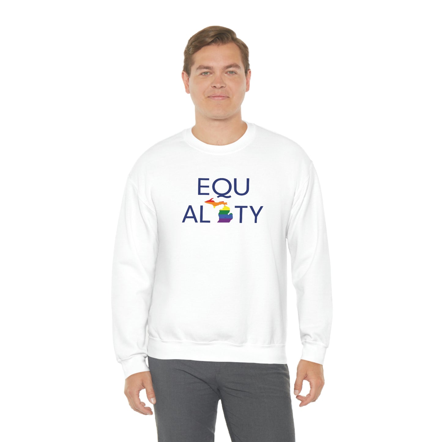 Michigan 'Equality' Sweatshirt | Unisex Standard
