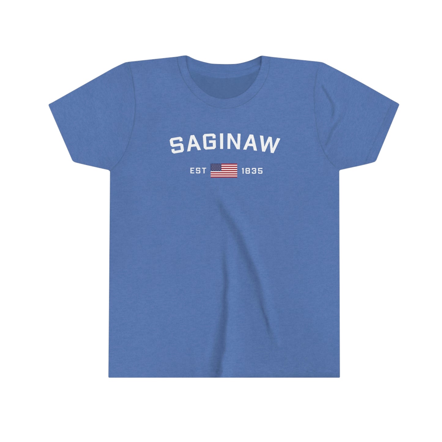 'Saginaw EST 1835' T-Shirt | Youth Short Sleeve