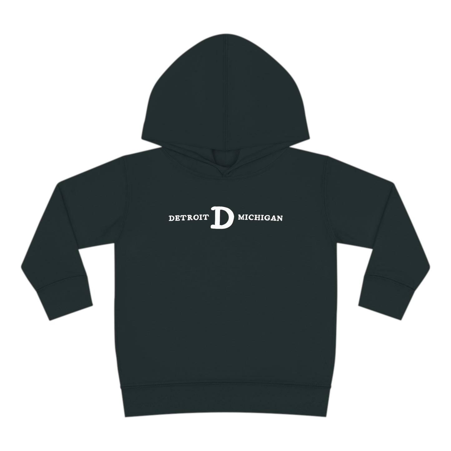 'Detroit Michigan' Hoodie (w/ Old French D) | Unisex Toddler