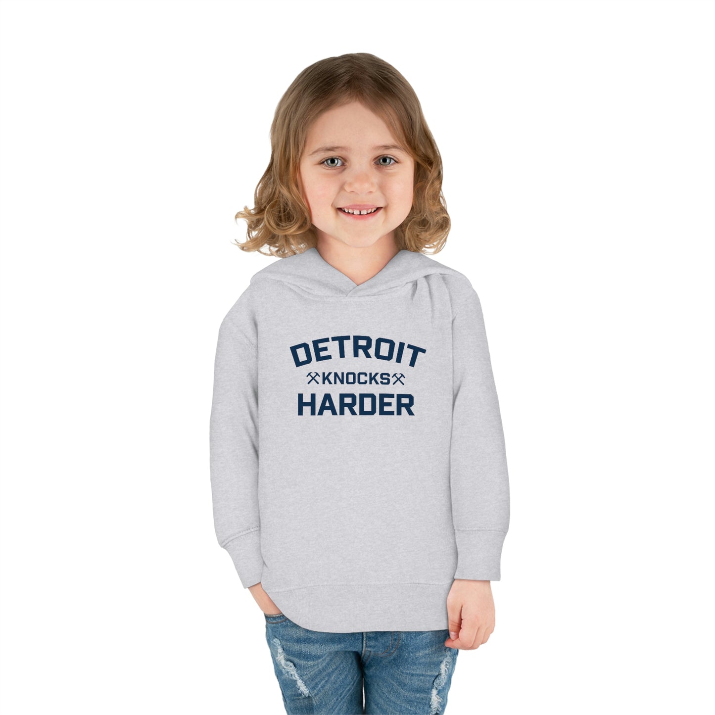 'Detroit Knocks Harder' Hoodie | Unisex Toddler