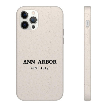 'Ann Arbor EST 1824' Phone Cases | Android & iPhone - Circumspice Michigan