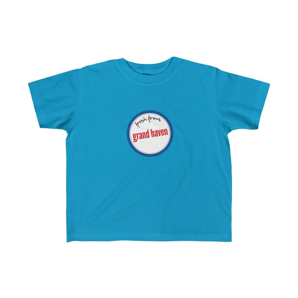 'Fresh From Grand Haven' T-Shirt | Toddler Short Sleeve - Circumspice Michigan