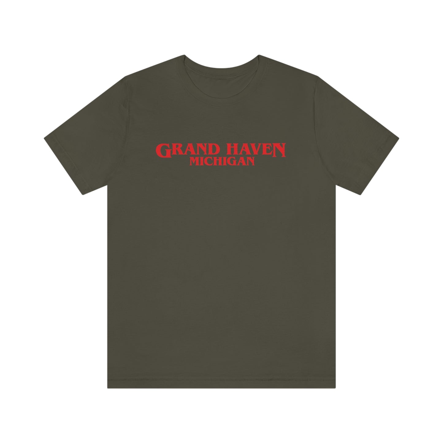 'Grand Haven Michigan' ' T-Shirt (1980s Drama Parody) | Unisex Standard Fit