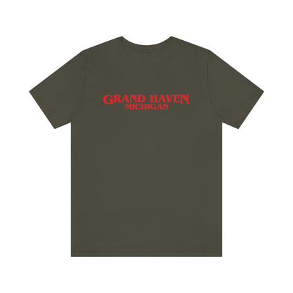 'Grand Haven Michigan' ' T-Shirt (1980s Drama Parody) | Unisex Standard Fit