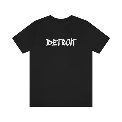 'Detroit' T-Shirt (1980s Hip Hop Font) | Unisex Standard Fit