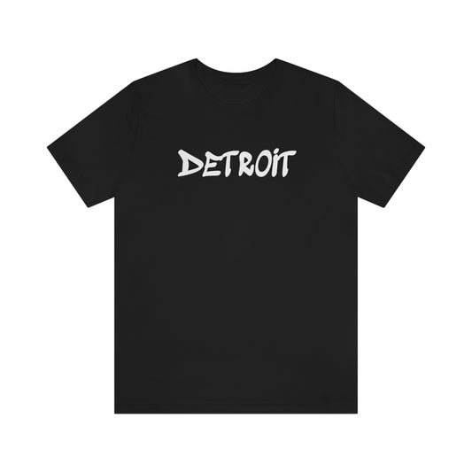 'Detroit' T-Shirt (1980s Hip Hop Font) | Unisex Standard Fit