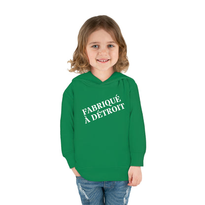 'Fabriqué à Détroit Hoodie | Unisex Toddler