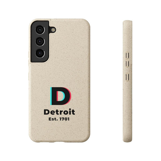 'Detroit Est. 1701' Phone Cases (Social Media Parody) | Android & iPhone - Circumspice Michigan