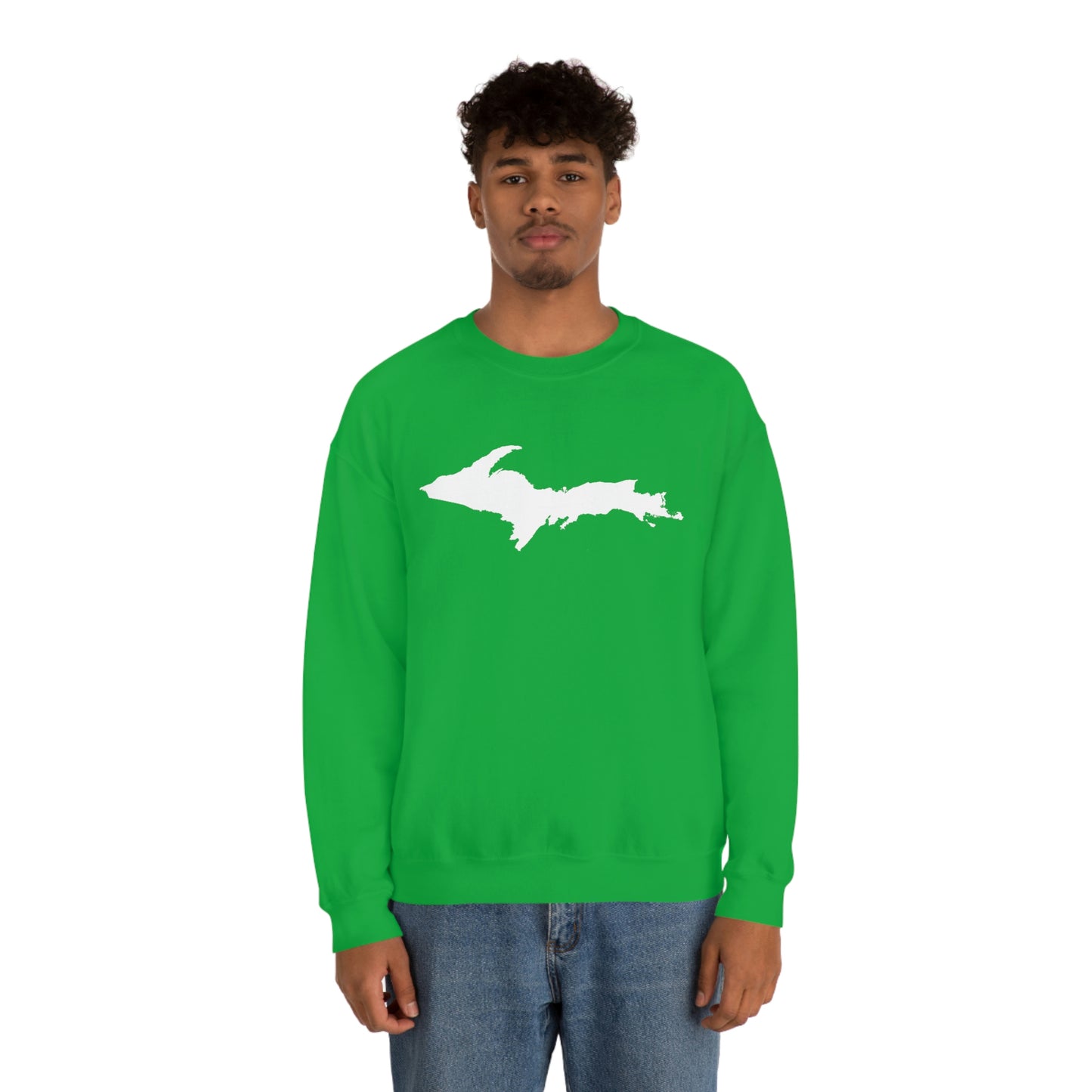 Michigan Upper Peninsula Sweatshirt (w/ UP Outline) | Unisex Standard