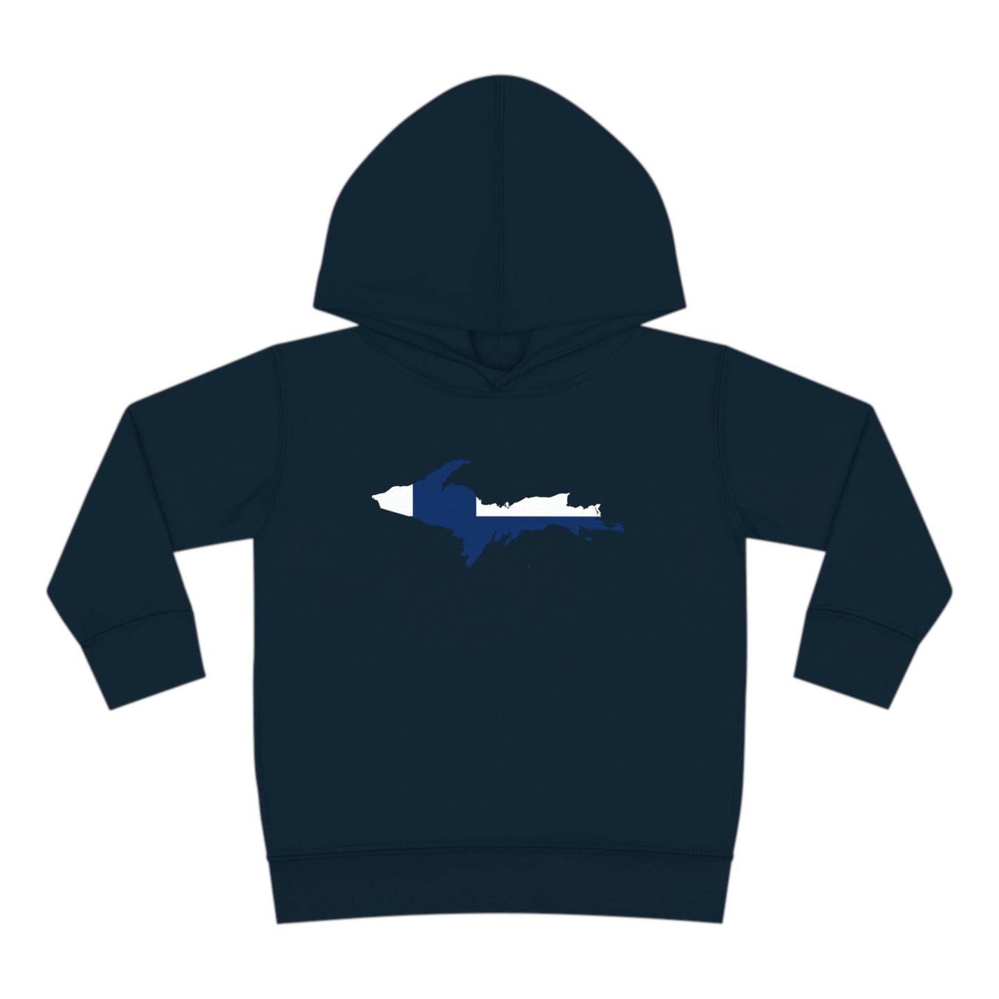 Michigan Upper Peninsula Hoodie (w/ UP Finland Flag Outline) | Unisex Toddler