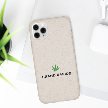 'Grand Rapids' Phone Cases (w/ Cannabis Leaf) | Android & iPhone