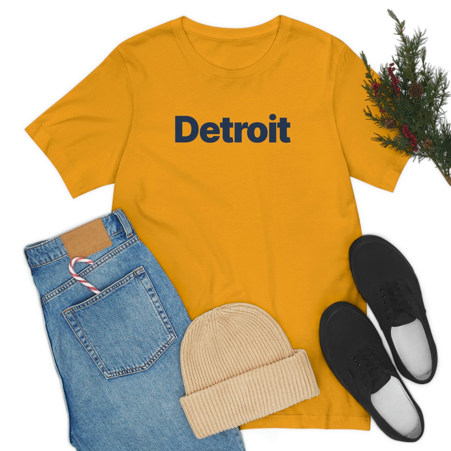 'Detroit' T-Shirt (Small SUV Parody Font) | Unisex Standard Fit