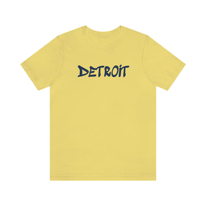 'Detroit' T-Shirt (1980s Hip Hop Font) | Unisex Standard Fit