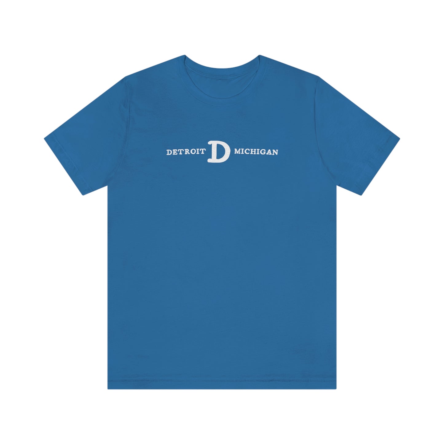 'Detroit Michigan' T-Shirt (w/ Old French D) | Unisex Standard Fit