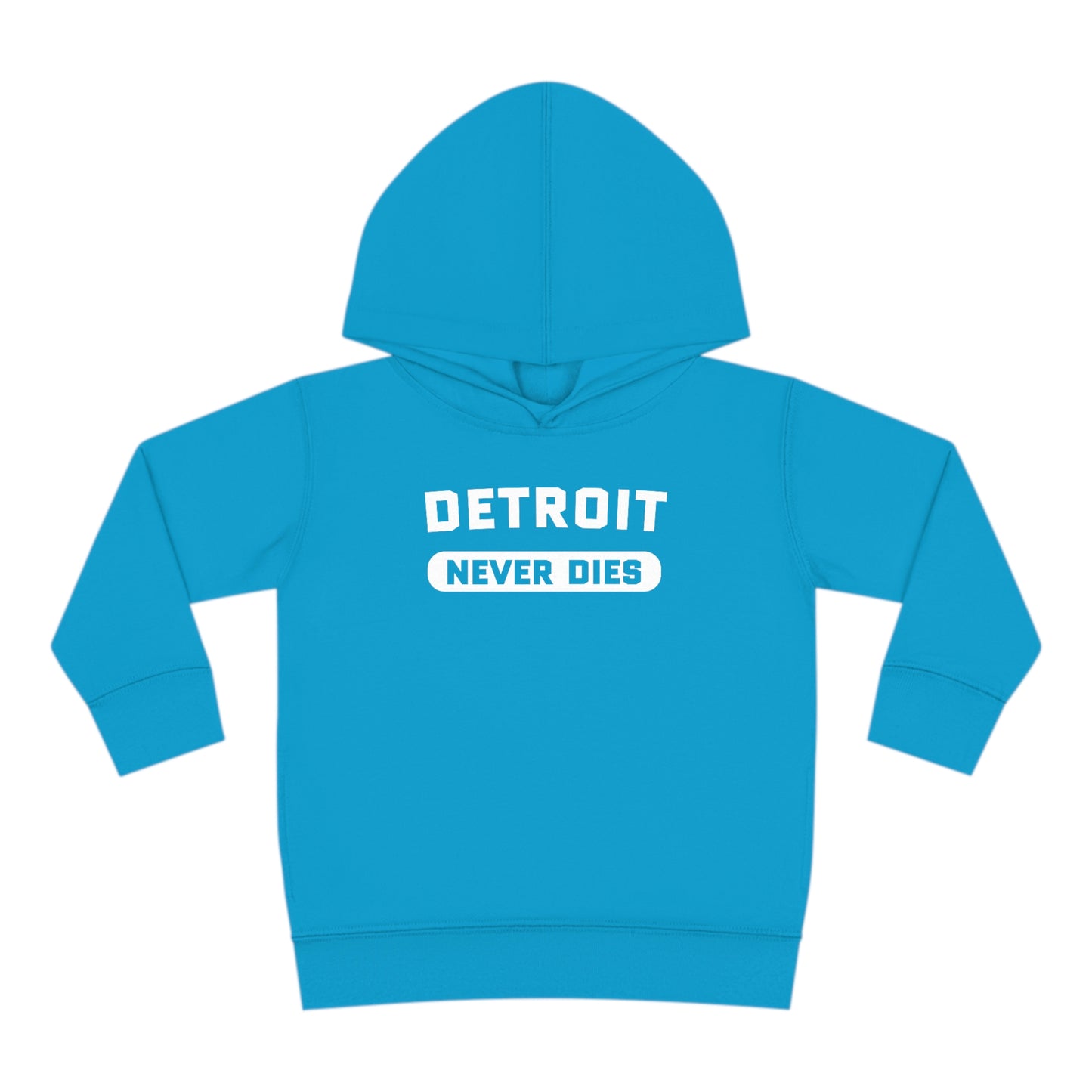 'Detroit Never Dies' Hoodie | Unisex Toddler