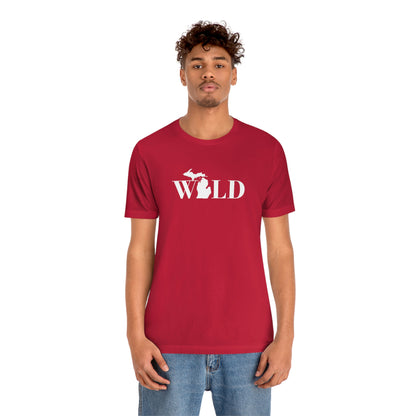 Michigan 'Wild' T-Shirt (Didone Font) | Unisex Standard Fit