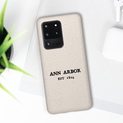 'Ann Arbor EST 1824' Phone Cases | Android & iPhone