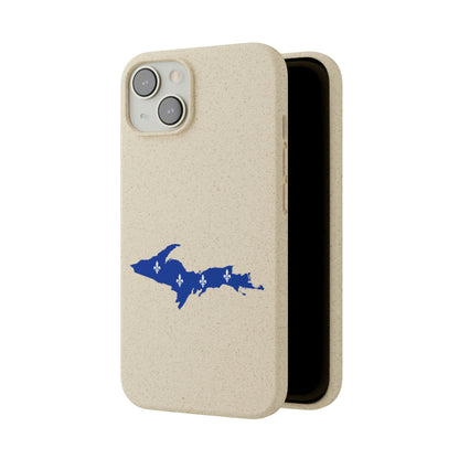 Michigan Upper Peninsula Biodegradable Phone Cases (w/ UP Quebec Flag Outline) | Apple iPhone