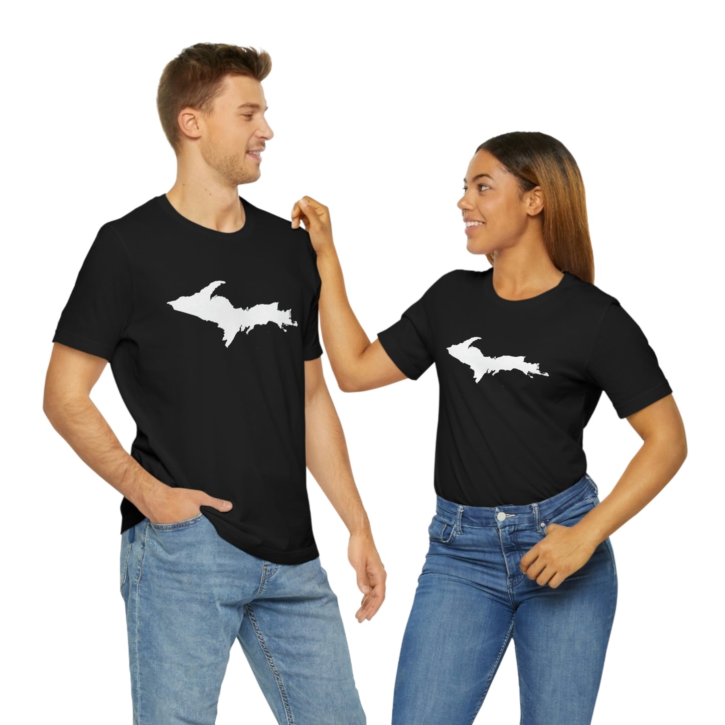 Upper Peninsula T-Shirt (w/ U.P. Outline | Unisex Standard Fit