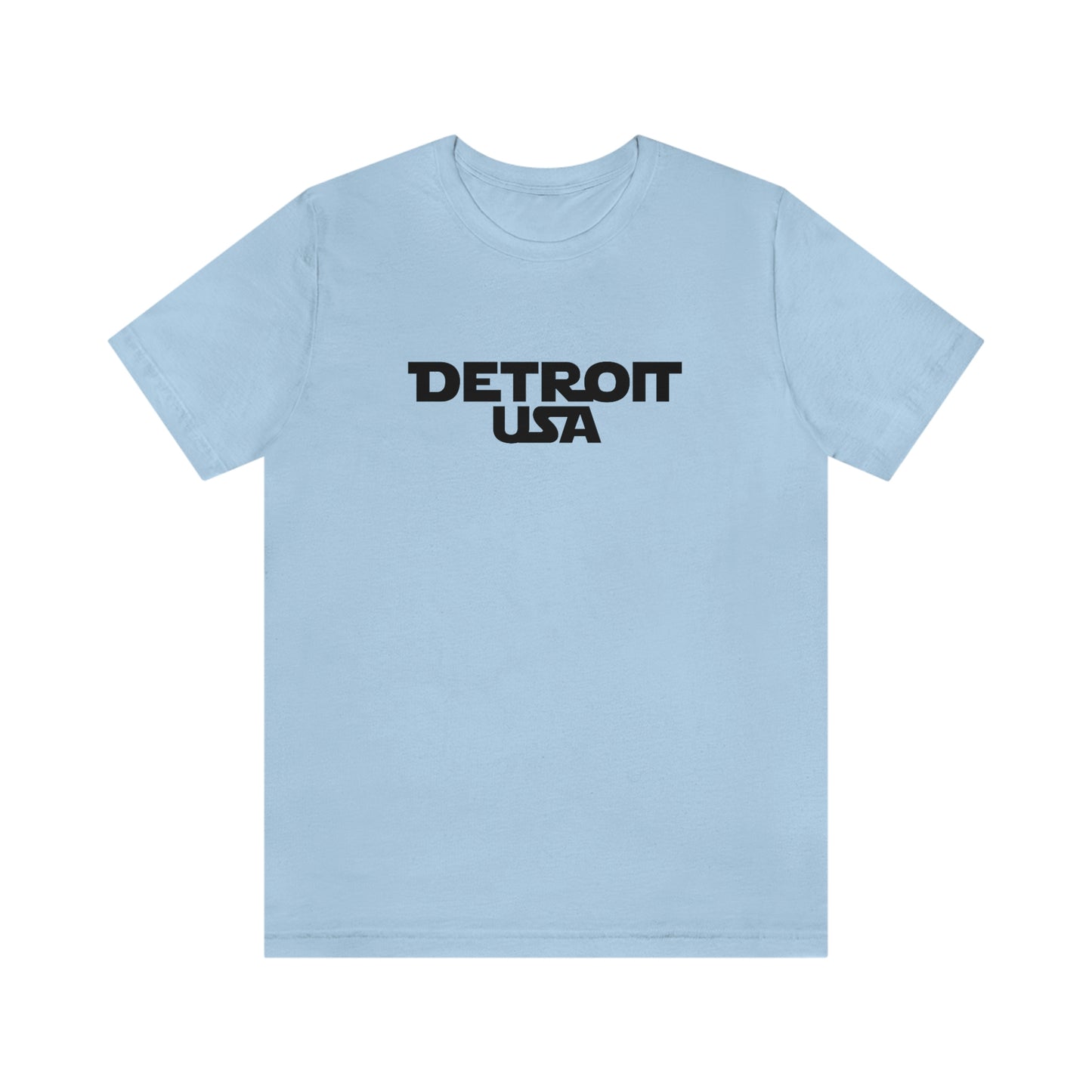 'Detroit USA' T-Shirt (1970s Epic Sci-Fi Parody) | Unisex Standard Fit