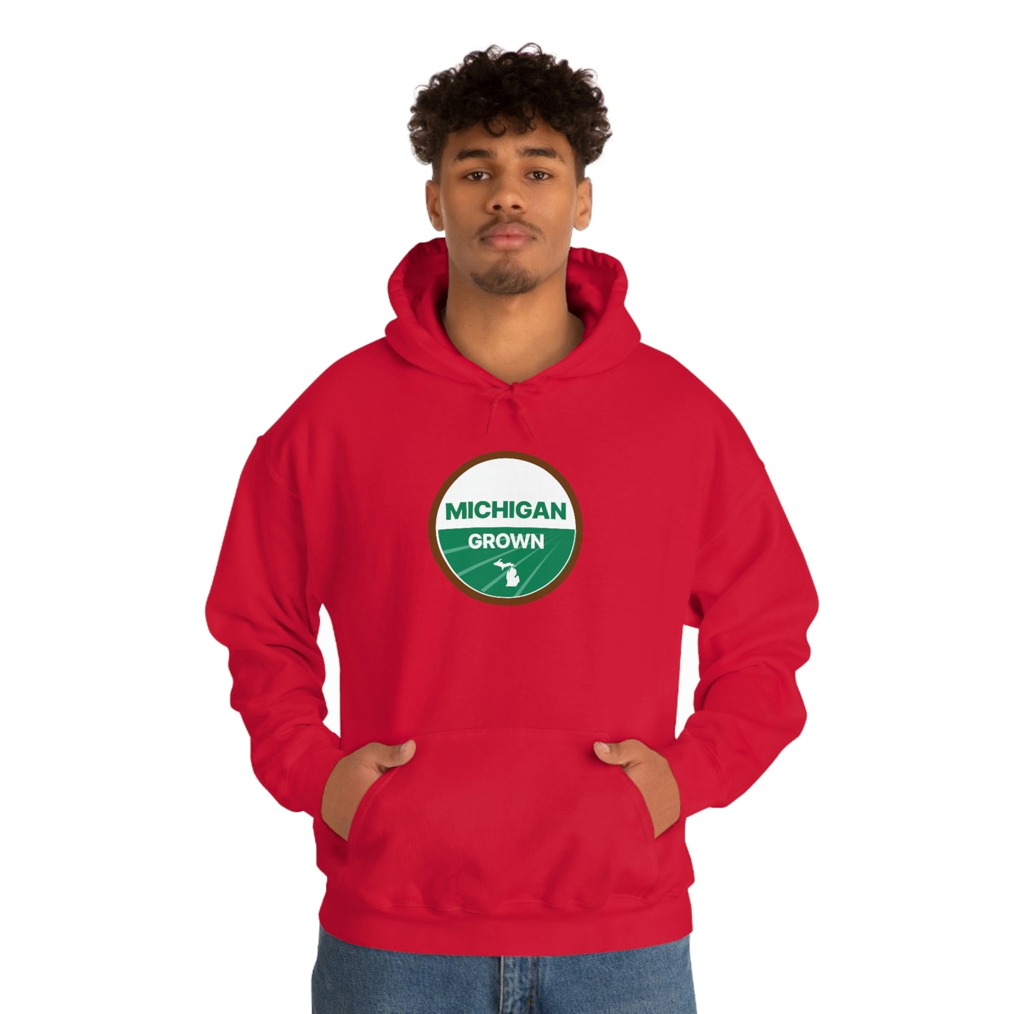 'Michigan Grown' Hoodie (Agricultural Certification Parody) | Unisex Standard