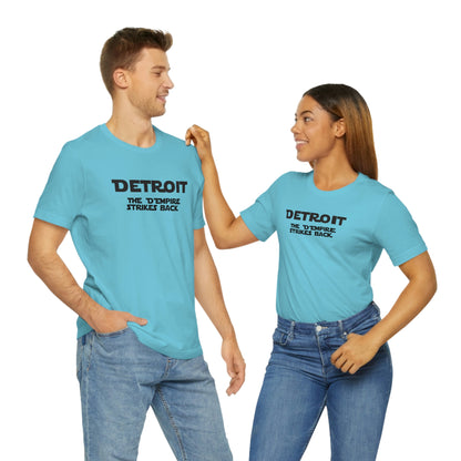 'Detroit the D'Empire Strikes Back' T-Shirt (1970s Sci-Fi Parody) | Unisex Standard Fit