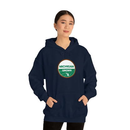 'Michigan Grown' Hoodie (Agricultural Certification Parody) | Unisex Standard