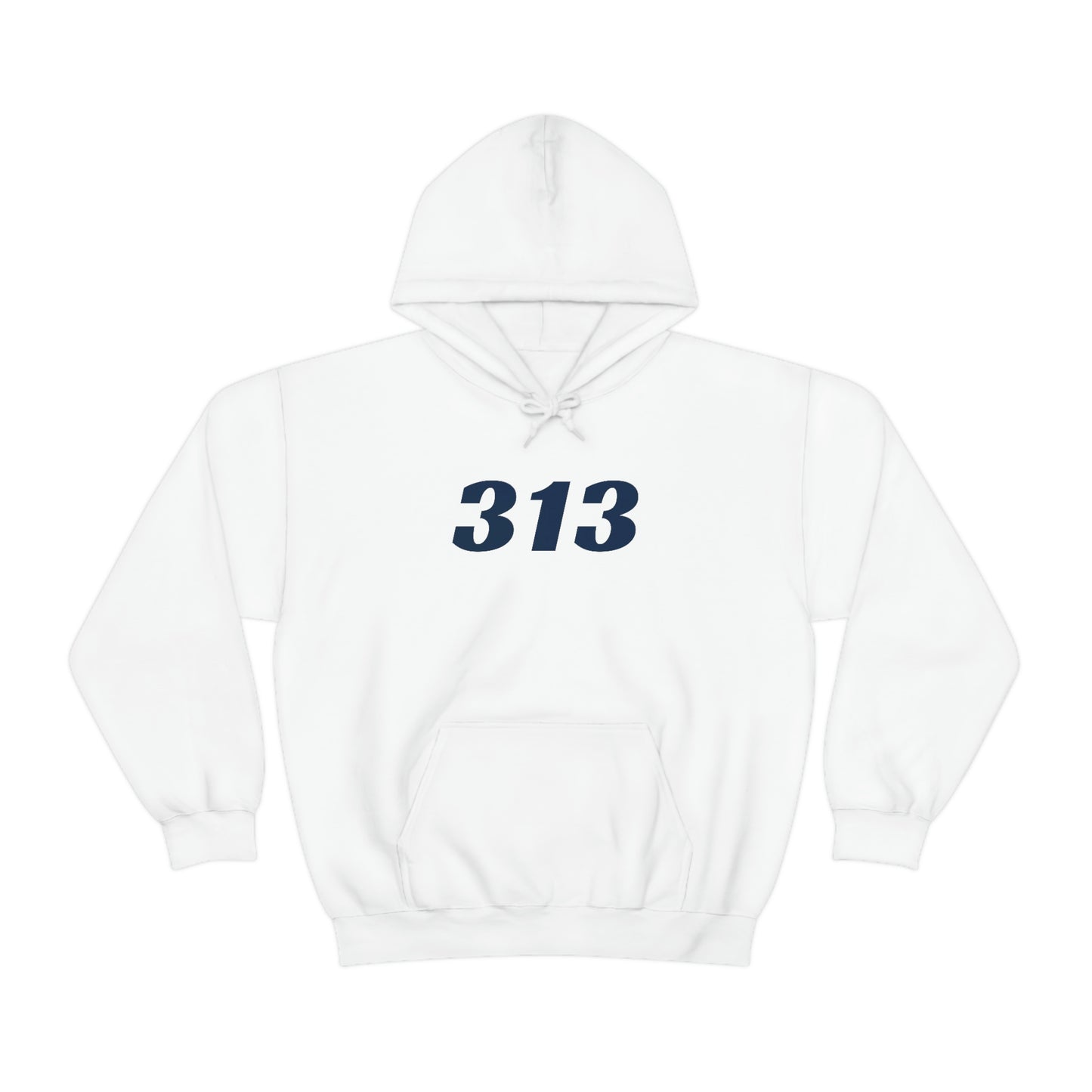 Detroit '313' Hoodie (Racing Font) | Unisex Standard