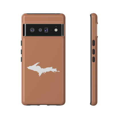 Michigan Upper Peninsula Tough Phone Case (Copper Colored Edition) | Samsung & Pixel Android